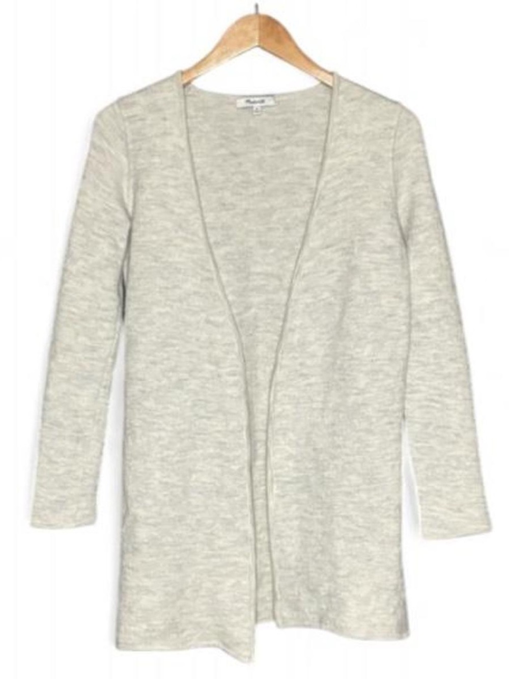 Madewell Women’s Heather Gray Wool Cardigan